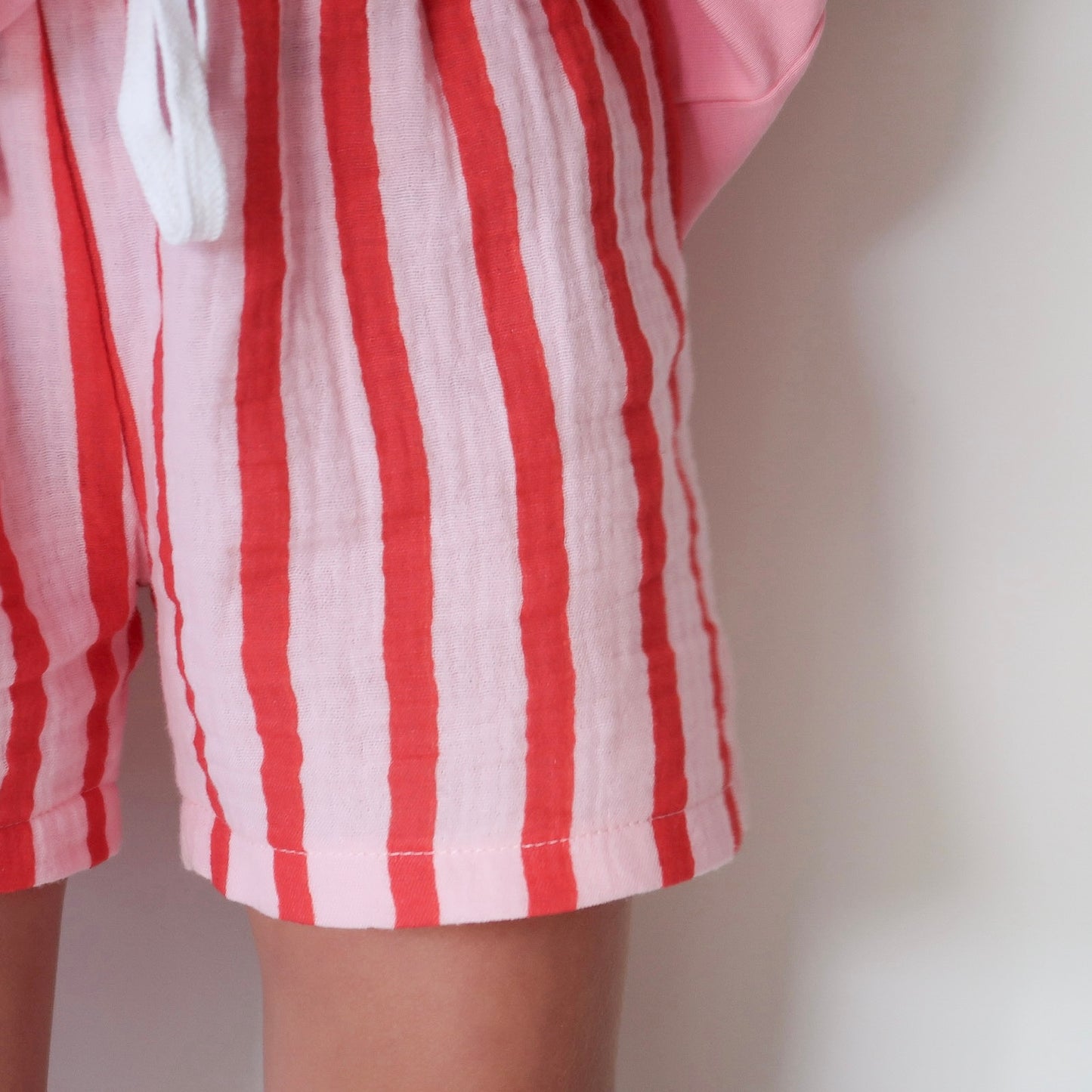 Capri Short - Pink / Preloved Red