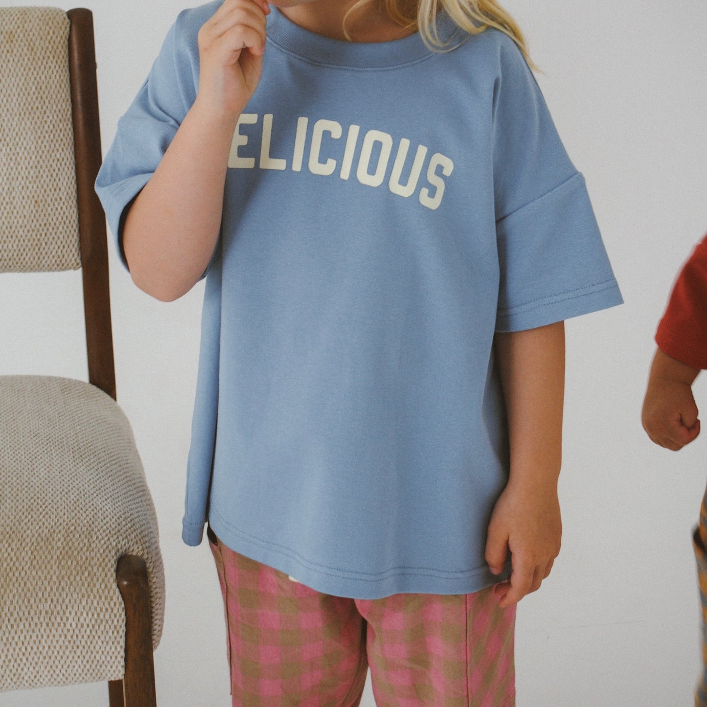 Delicious Oversized Tee - Powder Blue