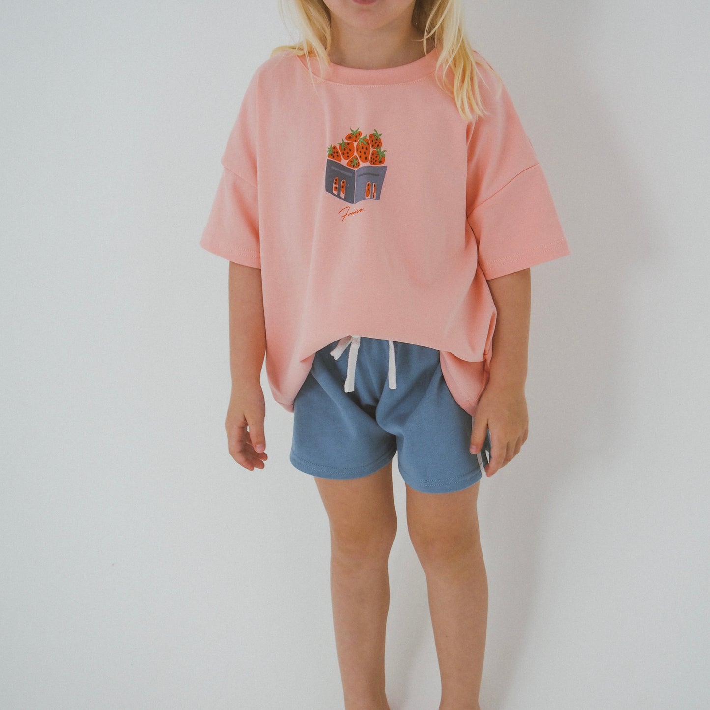 Fraise Oversized Tee - Strawberry Milkshake