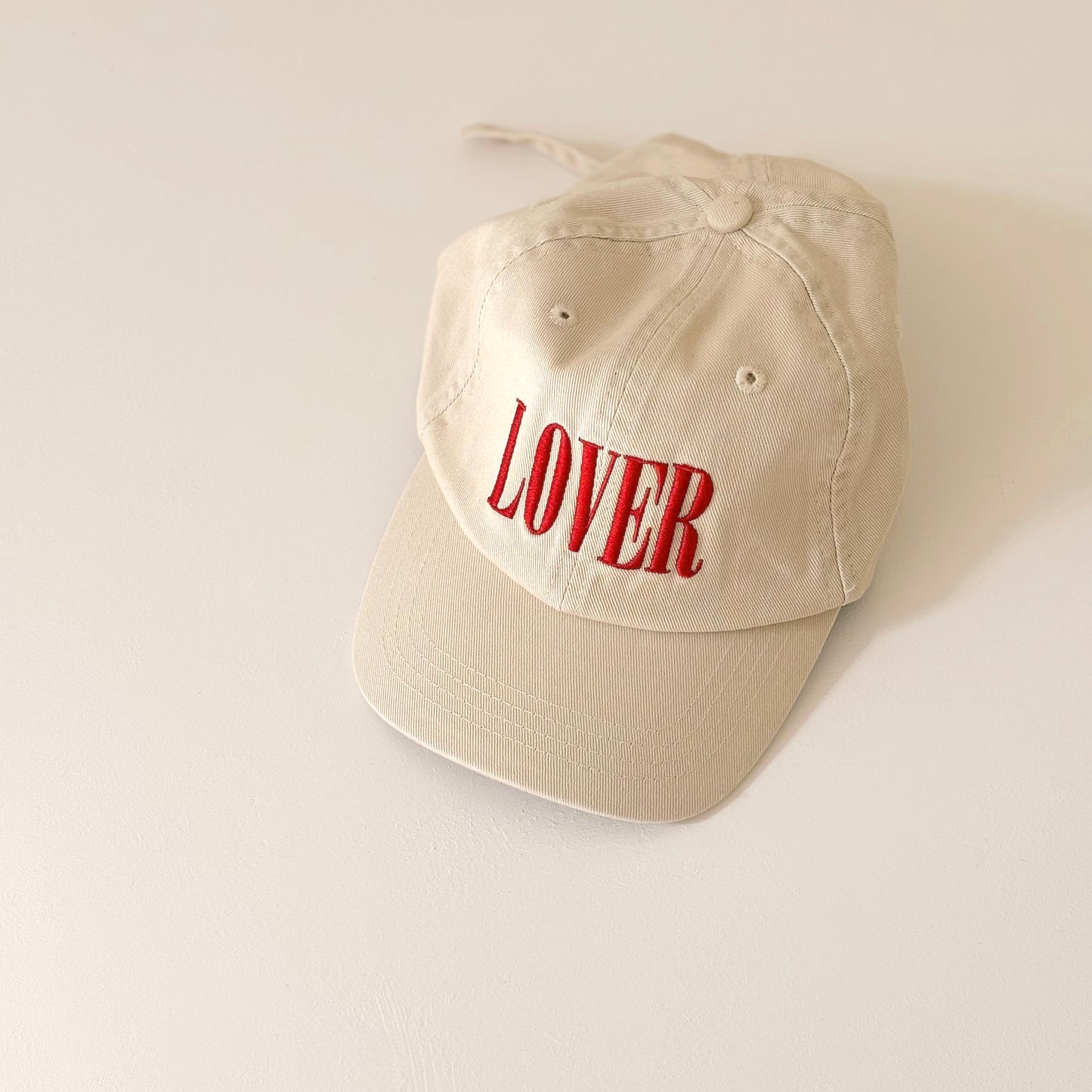 Lover Kid's Dad Cap - Cream