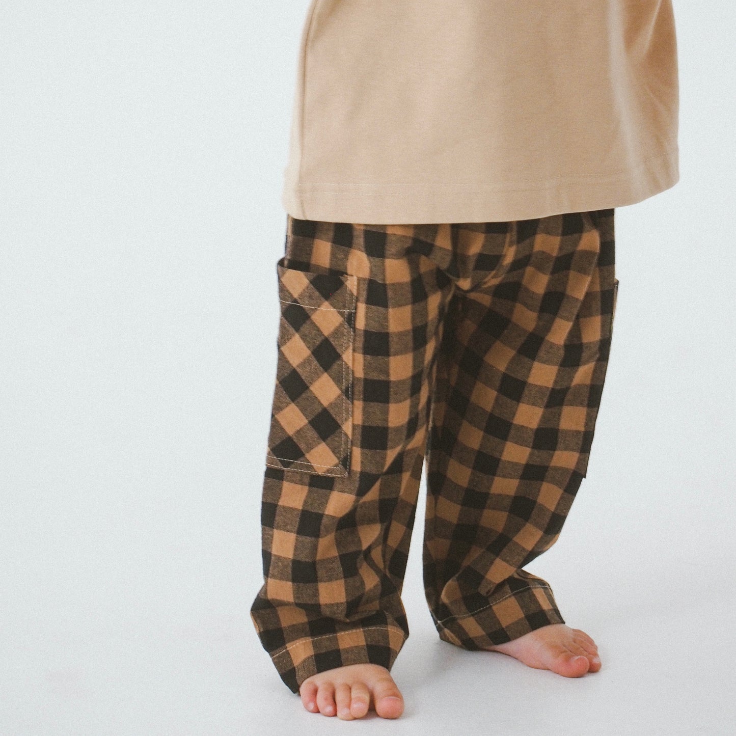 Picnic Pant - Liquorice/Biscuit