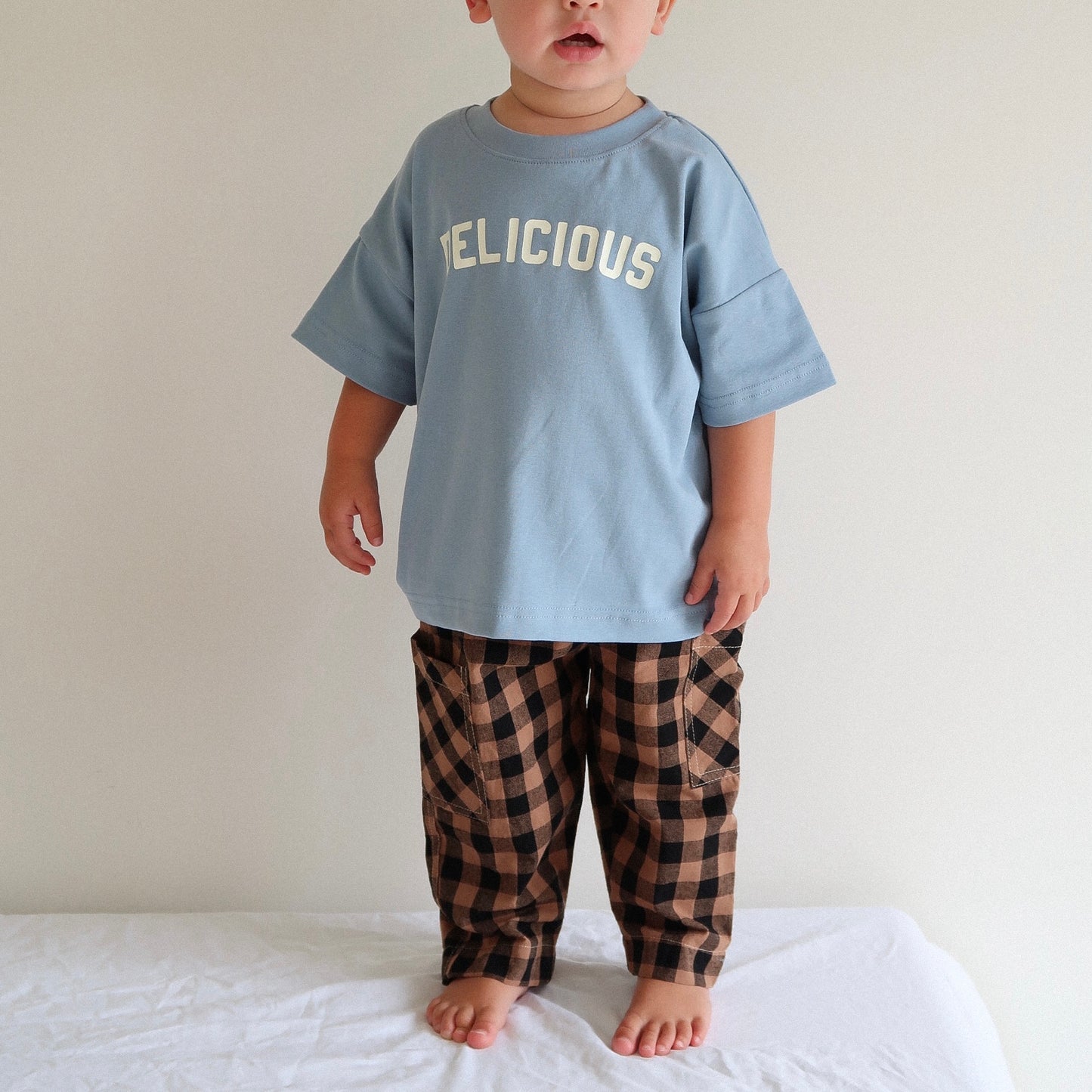 Delicious Oversized Tee - Powder Blue