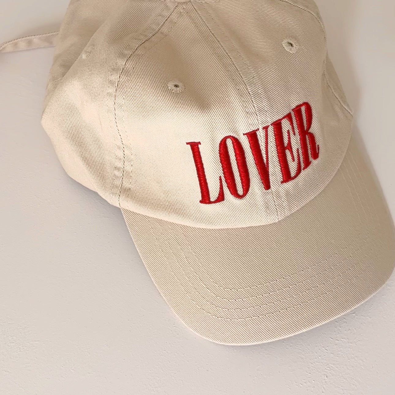 Lover Kid's Dad Cap - Cream