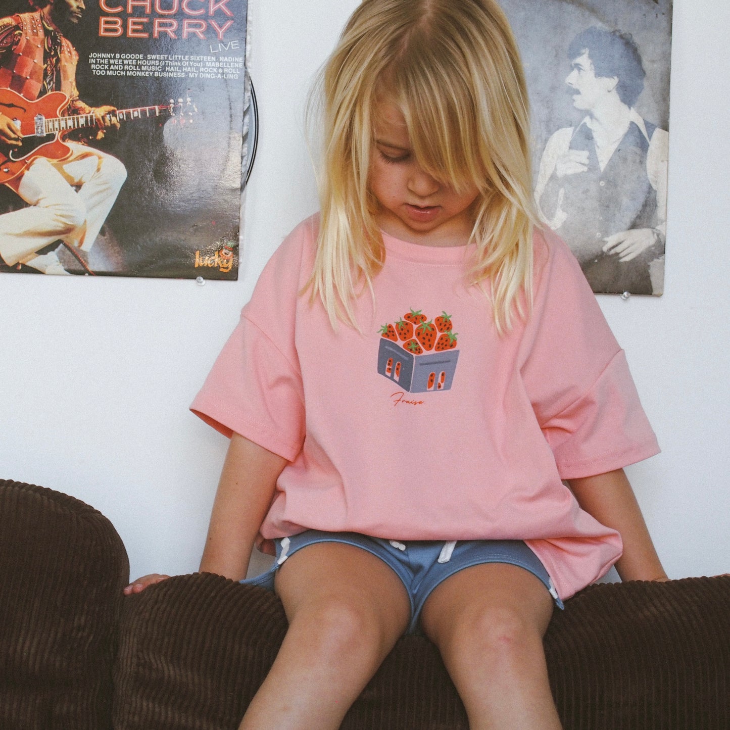 Fraise Oversized Tee - Strawberry Milkshake