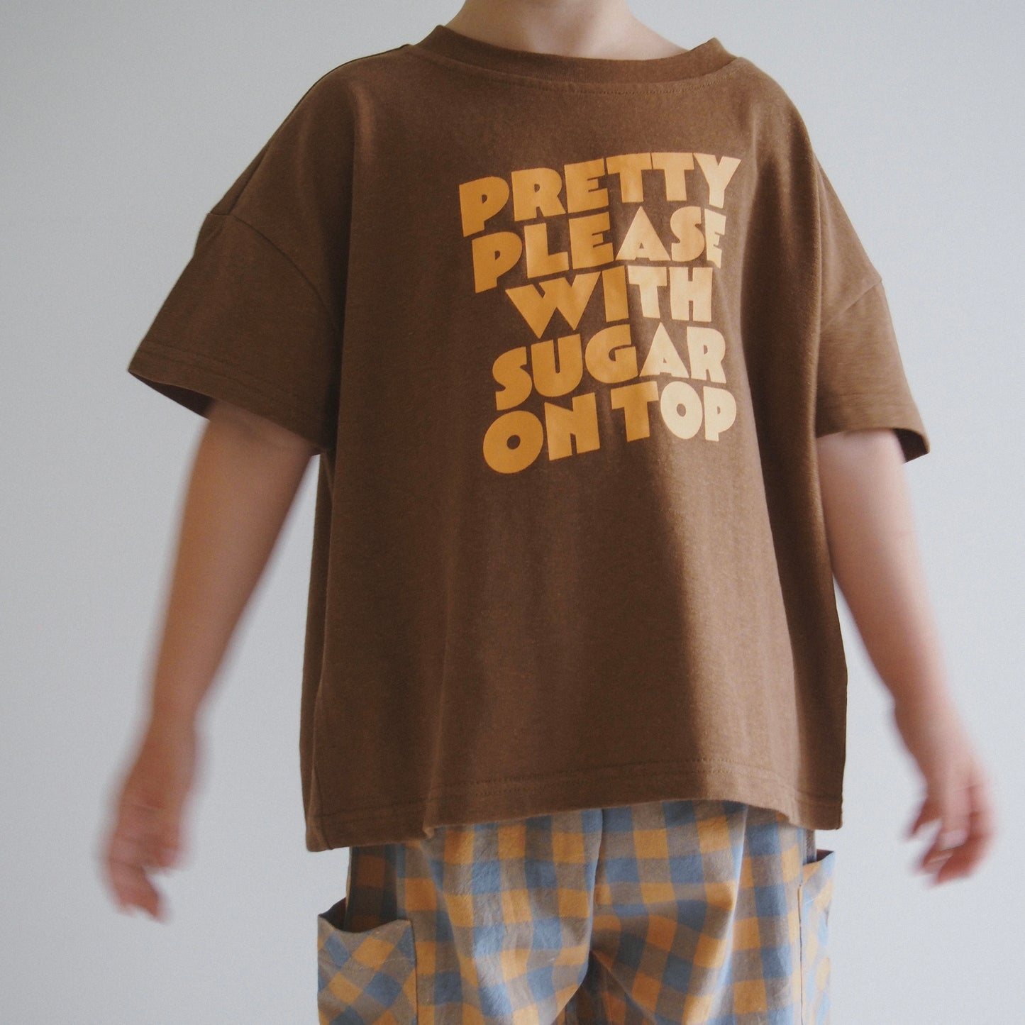 Pretty Please Oversized Tee - True Brown