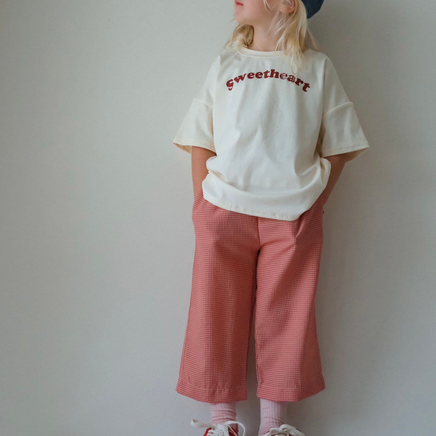 Sweetheart Oversized Tee - Vintage Yellow