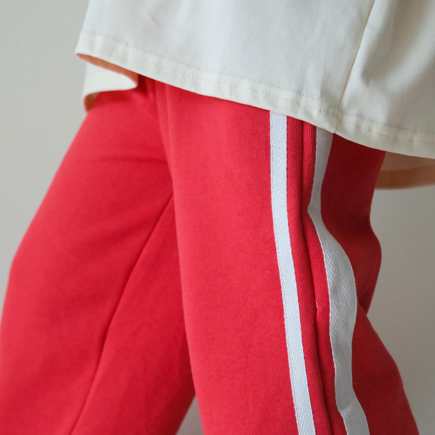 Retro Racer Pant - Raspberry