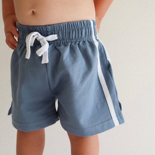 Rebel Racer Short - Powder Blue